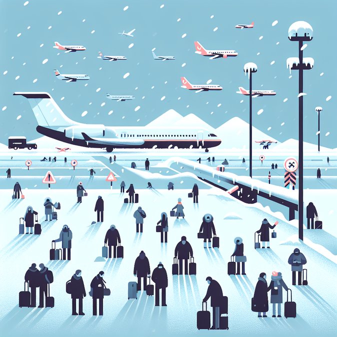 Ice storm shuts Vienna Airport, ripples through European business travel