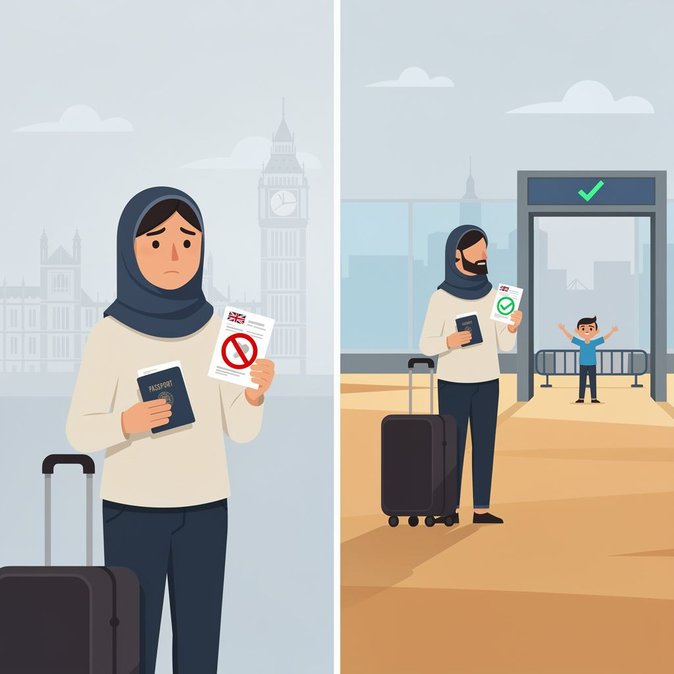 Le ministère de l’Intérieur refuse le visa britannique à une Palestinienne de Jérusalem mais l’accorde à son mari