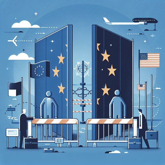 EU Commission Threatens Swift Response to U.S. Visa Ban on European Officials