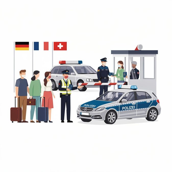 La police fédérale arrête plusieurs délinquants lors de contrôles renforcés aux frontières à Kehl et Lindau