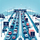 Border checks and winter traffic snarl Austria’s A12 corridor on 17 January 2026