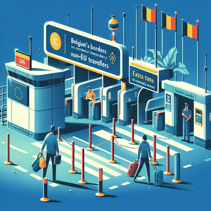 EU Entry/Exit System Goes Fully Live on 10 April—Belgium Warns of Holiday-Weekend Queues