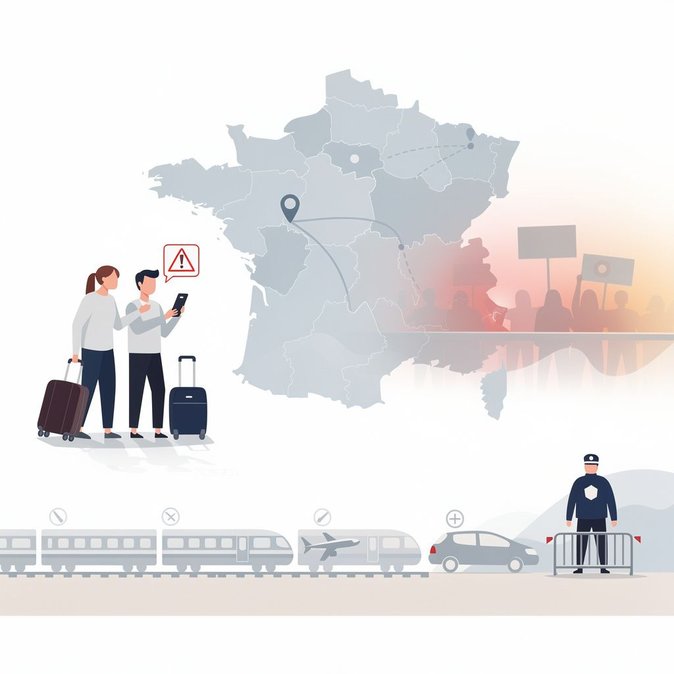 Auswärtiges Amt Issues Caution for Travel to France After Violent Cost-of-Living Protests