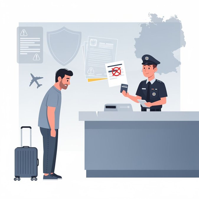 Polisi Federal Gagalkan Masuk dengan Visa Riset Jerman Palsu di Bandara Cologne/Bonn