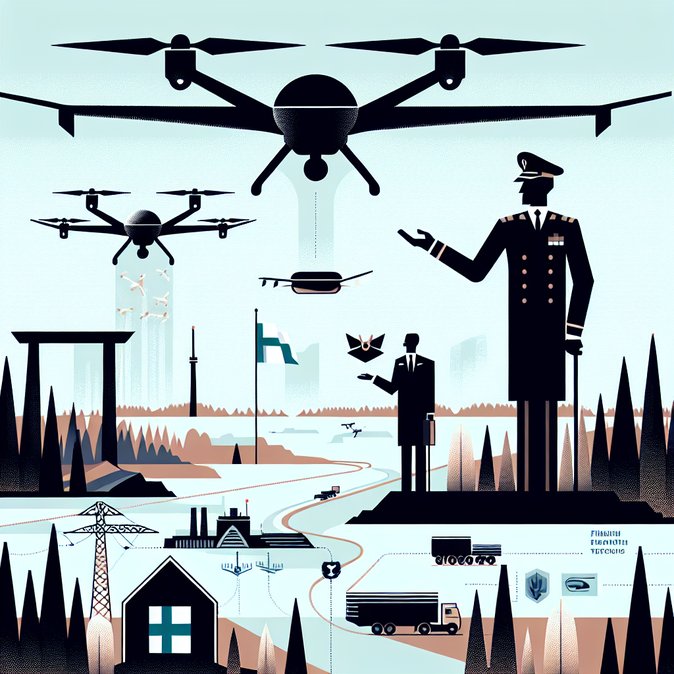 Finnish PM Discusses Drone Incursions with Zelensky, Weighs Joining ‘Drone Deal’