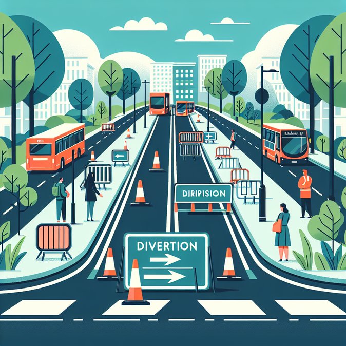 Road leading to Athalassa Park’s southwest gate to close 27–28 February for resurfacing