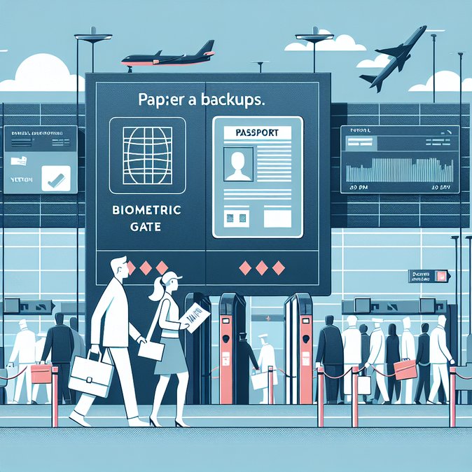 La UE recomienda a los viajeros llevar copias en papel tras la caída del sistema EES en París