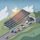 La sección suiza del túnel del Gran San Bernardo instalará 1,000 paneles solares