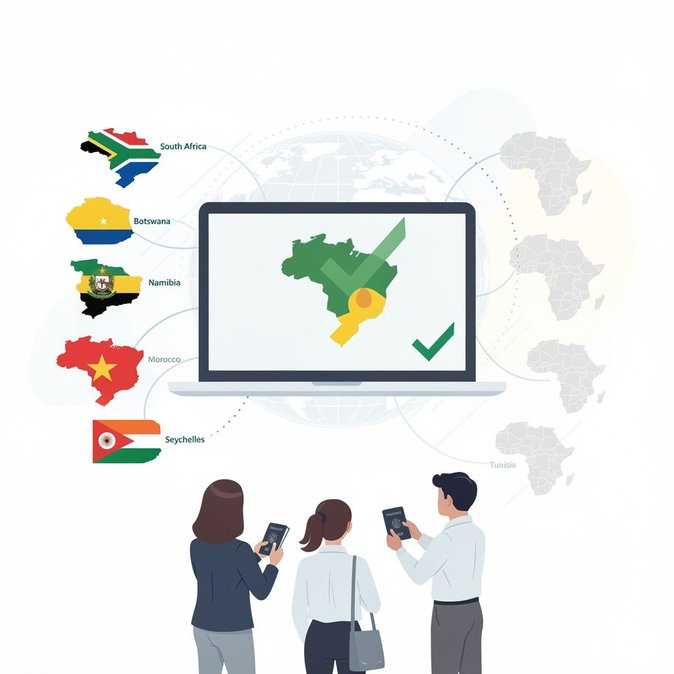 Brazil extends eVisa platform to six African countries – but Nigeria misses out