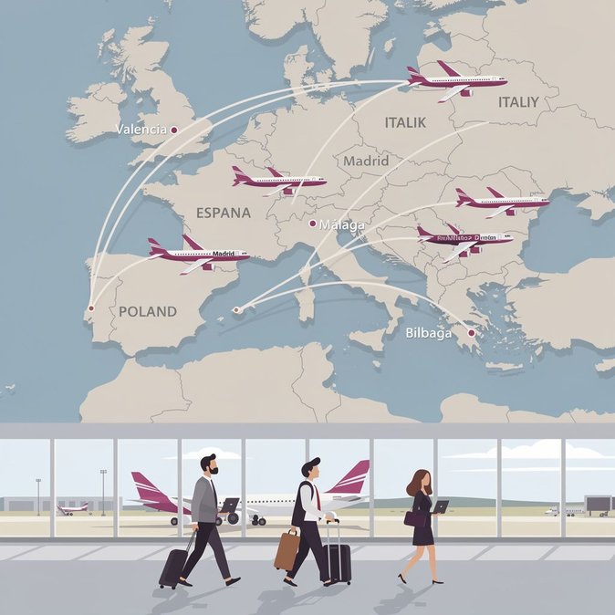 Wizz Air Unveils 18 New Domestic and International Routes in Spain Ahead of Winter Season
