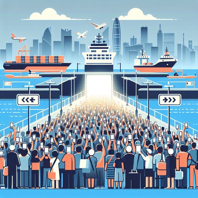 Foreign Entrants Through Shenzhen Border Top Two Million, Visa-Free Visitors Surge 52 %