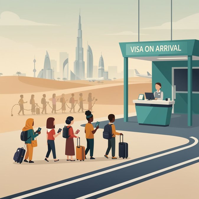UAE broadens visa-on-arrival scheme to six emerging markets