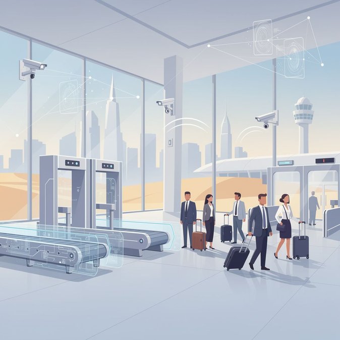 Dubai Police deploy AI across airport security to speed passenger flows