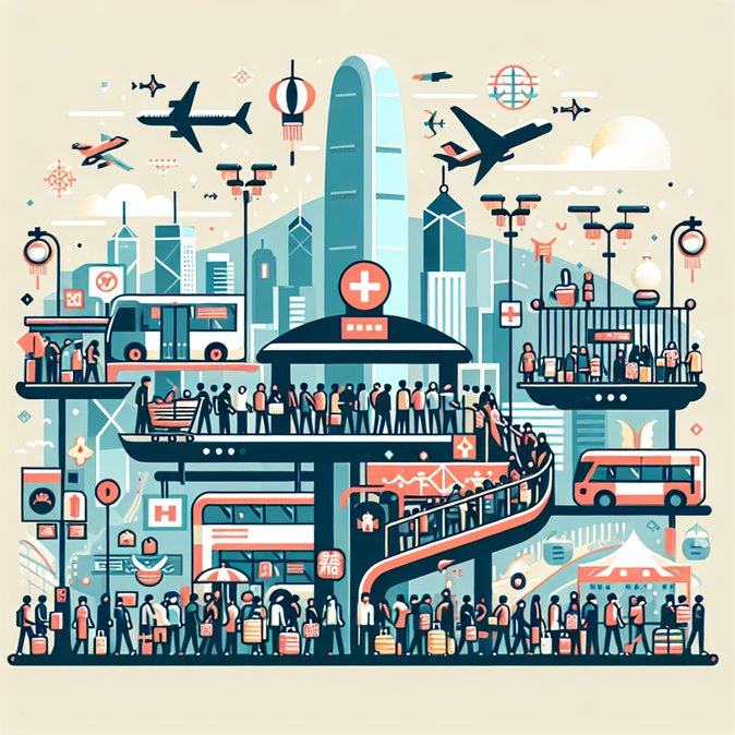 Hong Kong Logs 377,000 Mainland Arrivals on First Day of Spring Festival Golden Week