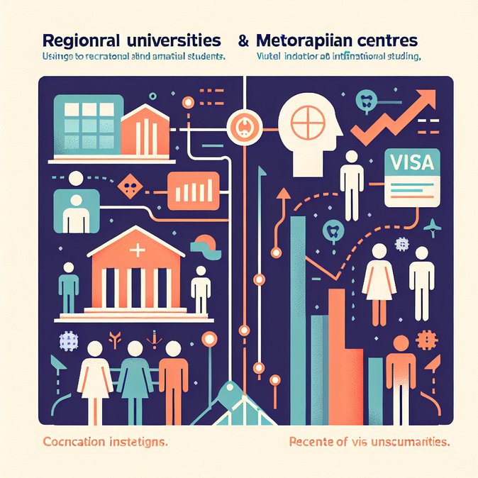 Regional universities’ city campuses win reprieve as Canberra rejects visa-quality clampdown