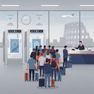 Les aéroports de Fiumicino et Ciampino à Rome envisagent une suspension temporaire du Système d’Entrée/Sortie de l’UE pour éviter les embouteillages estivaux