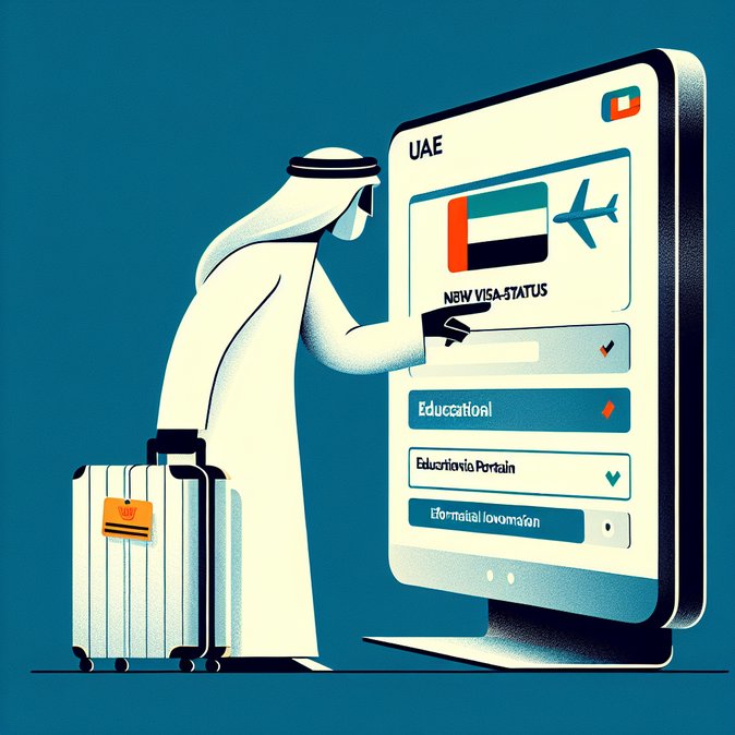 Mainstream media highlights step-by-step guide to UAE’s new online visa-status checks