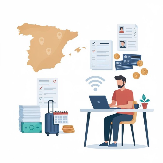Le guide met en lumière les pièges des visas alors que la demande pour la voie des nomades numériques en Espagne explose