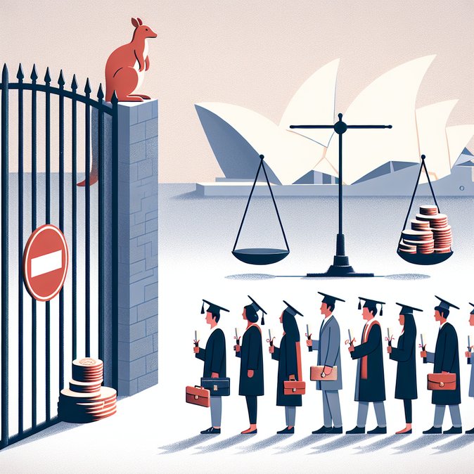 Australia earns millions by turning away international students