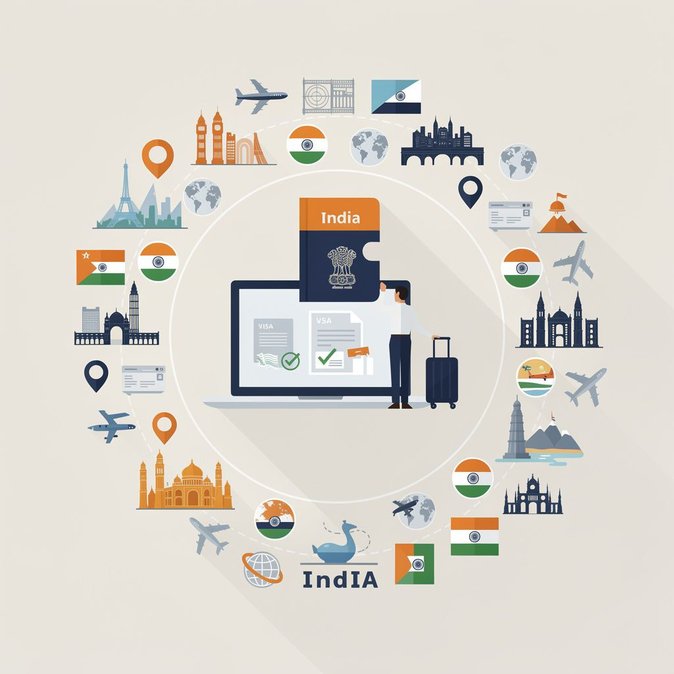 La liste Henley révèle que 51 destinations délivrent désormais des e-visas aux Indiens, favorisant ainsi une planification de voyage axée sur le numérique.