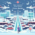 Great Lakes snowstorm threatens cross-border travel just as Canadians head south for holiday shopping