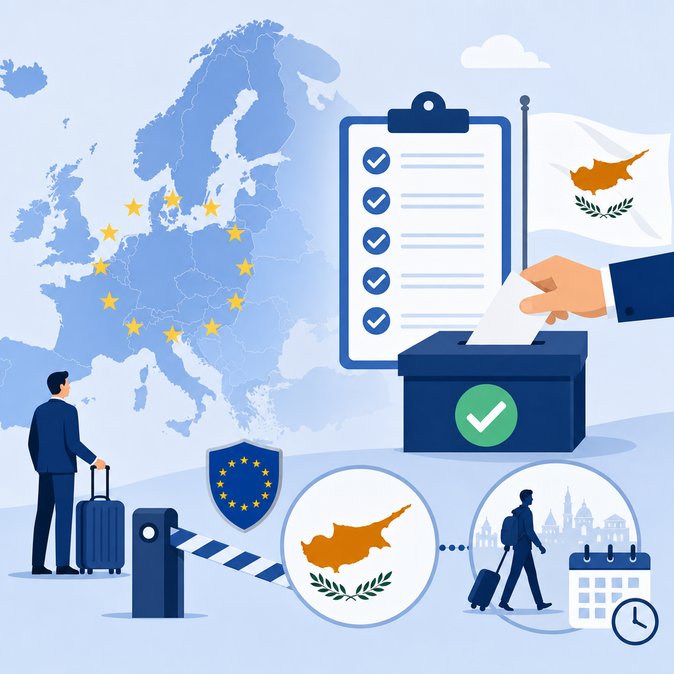 La UE Declara la Entrada de Chipre en Schengen como Prioridad Principal para el Ciclo 2026-27