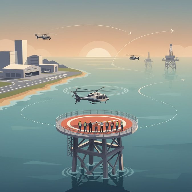 ANAC Registers New Helideck on Petrobras’ Venus Platform, Expanding Offshore Crew Mobility