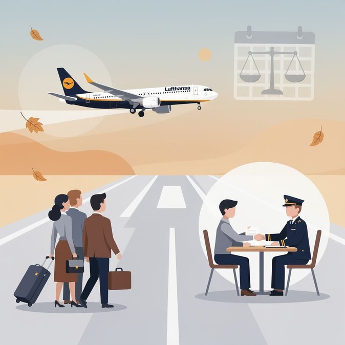 Lufthansa inicia arbitraje vinculante con el sindicato de pilotos para poner fin al ciclo de huelgas