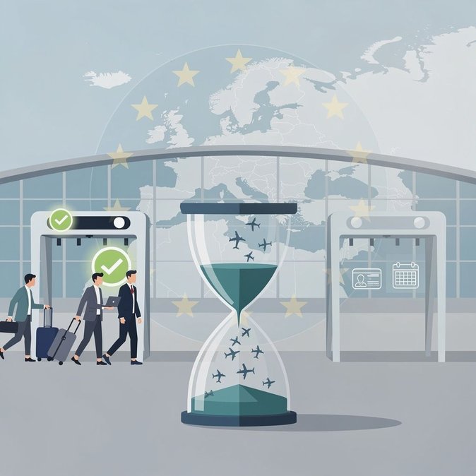 L'UE envisagerait de repousser le lancement de l'ETIAS à 2027, les aéroports peinant à gérer les nouvelles files d'attente liées au Système d'Entrée/Sortie (EES).