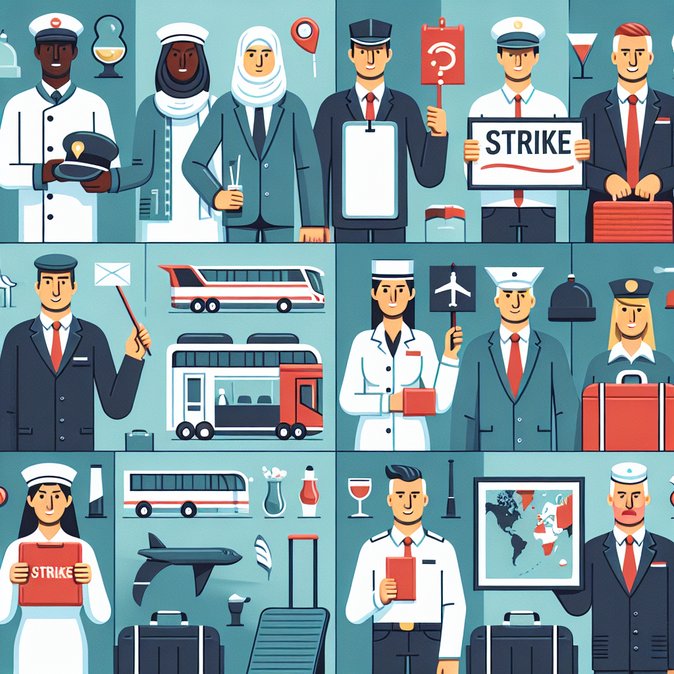 Transport and Tourism Strikes Surge 14 % as Brazilian Economy Recovers