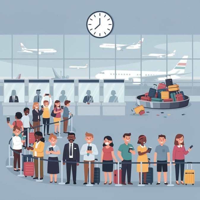 El aeropuerto de Bruselas enfrenta un colapso tras Tomorrowland: fallos en el equipaje y colas de pasaporte de 3 horas