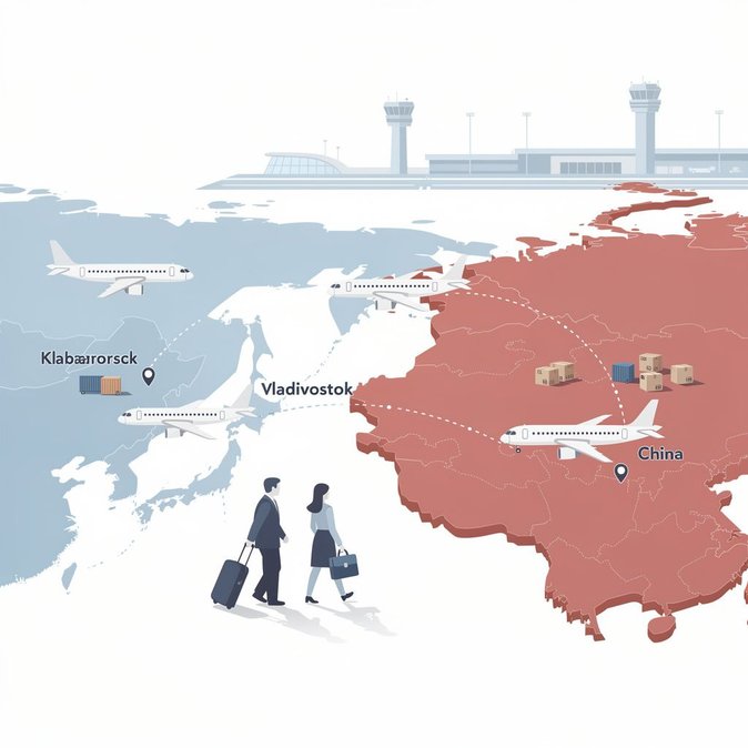 Chengdu Airlines renforce ses liaisons entre l'Extrême-Orient russe et la Chine, reprend la desserte Vladivostok–Shenyang