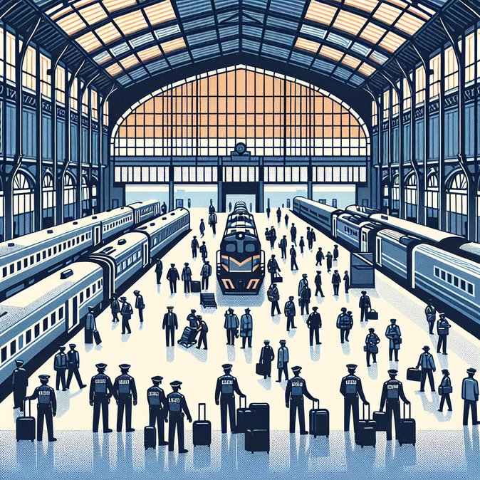 联邦警察宣布在全国高风险铁路枢纽加强安全措施