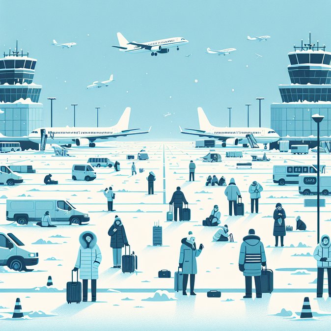 Departure Delays Surge to 68 % at Warsaw Chopin Airport Amid Ongoing Cold Snap