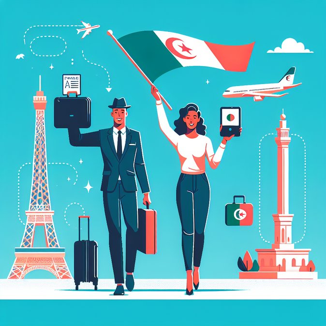 Paris Algerian Consulate Grants One-Day Visa-Free Entry to Franco-Algerian Dual Nationals