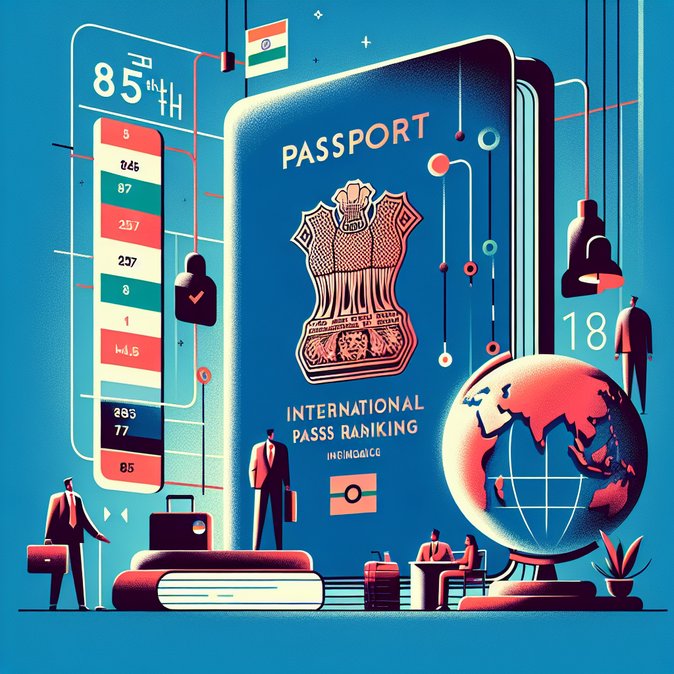 Indian Passport Slides to 85th on Henley Index, Cutting Visa-Free Access