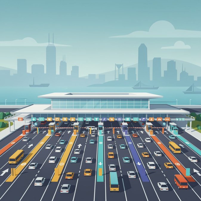 Centre de Commandement Conjoint et Zone Tampon de Transport Activés pour le Pic de Circulation au Nouveau Port de Huanggang