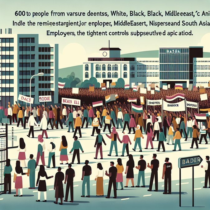 Basel–Weil Tri-National March Denounces EU GEAS Asylum Reforms