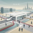 Dubai Station to Open 30 September, Integrating Etihad Rail with Metro Gold Line