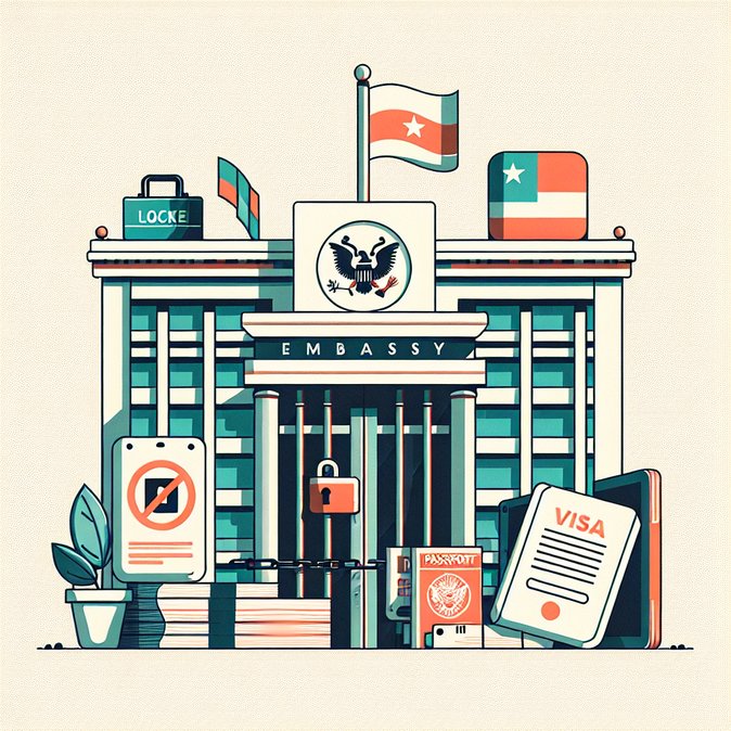 Israeli Embassy in Paris closes consular section 2–3 March, cancelling all visa and passport appointments