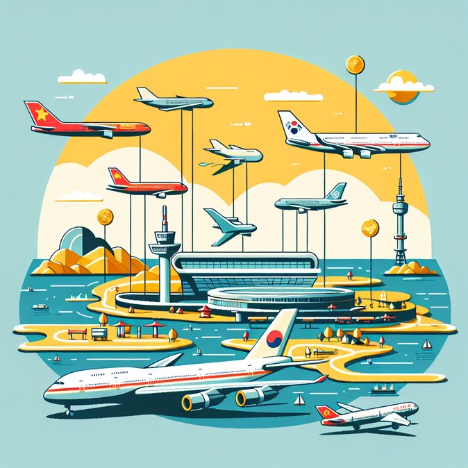 韩国新增35个航权 增支至中国18个城市的支线航班