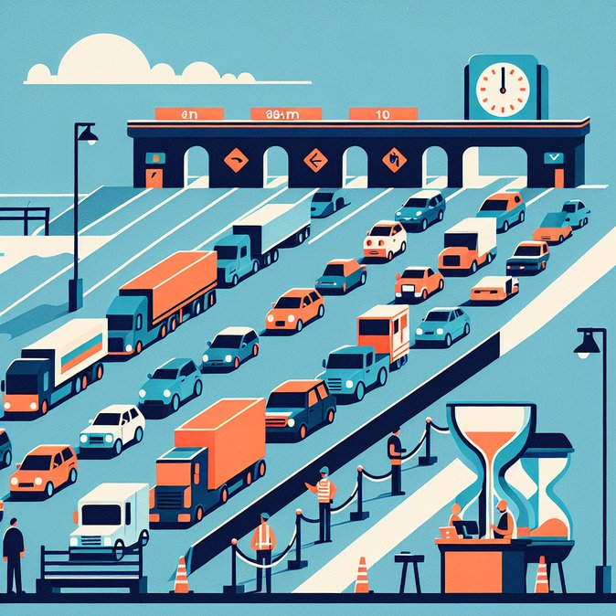 Terespol bottleneck: 900-plus vehicles queue at Poland–Belarus border ahead of holiday rush