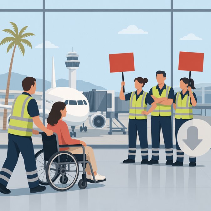 Strike by PRM Assistance Staff Set to Disrupt Palma de Mallorca Airport from 25 May