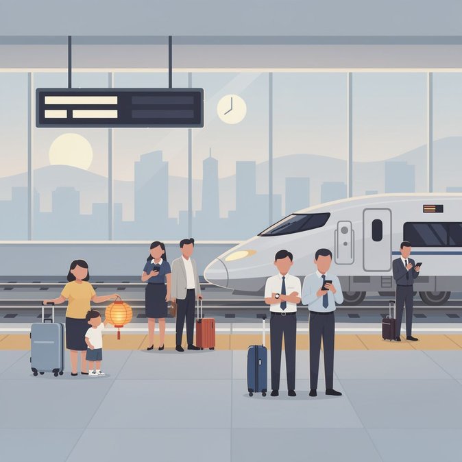 High-speed rail signalling fault delays 15 trains, stranding Sunday morning travellers