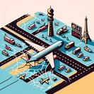 Más de 1,000 vuelos afectados en toda Europa: los principales aeropuertos franceses, entre los más perjudicados