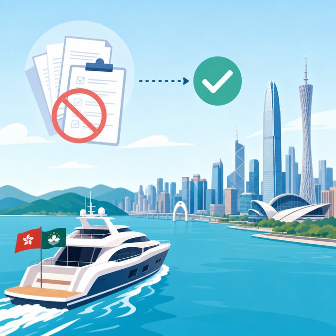 Pekín elimina el requisito de garantía para yates de Hong Kong y Macao que ingresan a la Gran Área de la Bahía