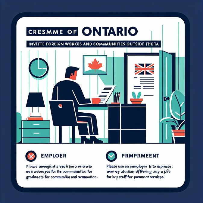 Ontario issues 2,156 regional invitations under Employer Job Offer streams in latest OINP draw