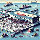 Record influx at Ceuta border strains reception centre, triggers mass transfers to mainland