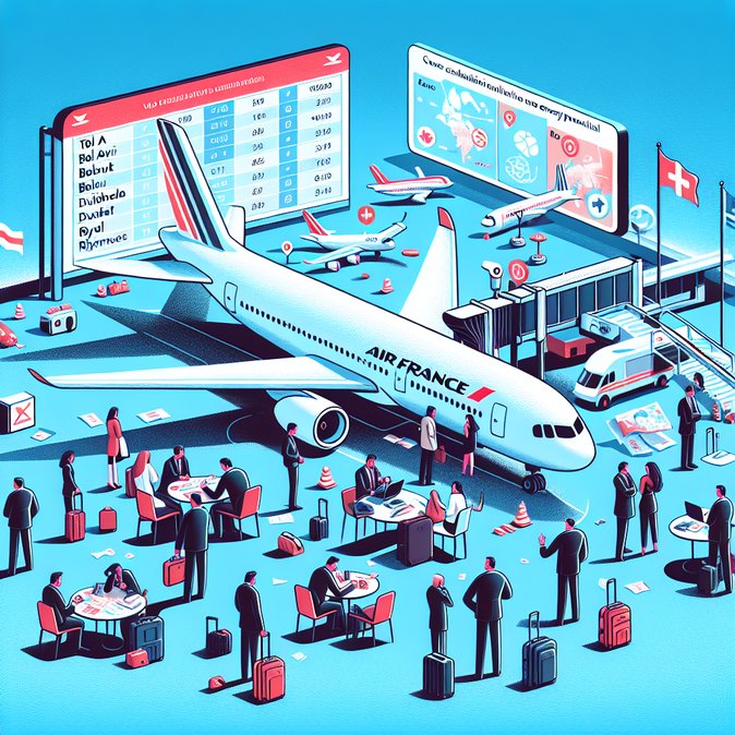 Air France Cancels Tel Aviv, Beirut, Dubai & Riyadh Flights for 28 February Amid Middle-East Escalation