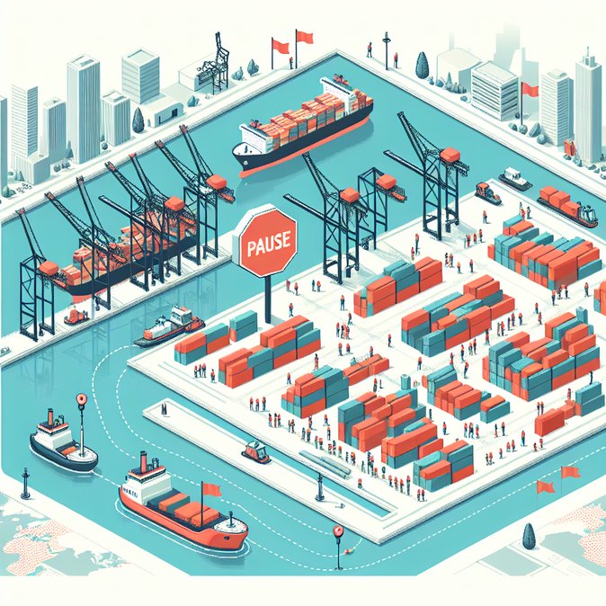 24-Hour National Port Strike on 7 May Threatens Cargo Flows and Island Ferry Links
